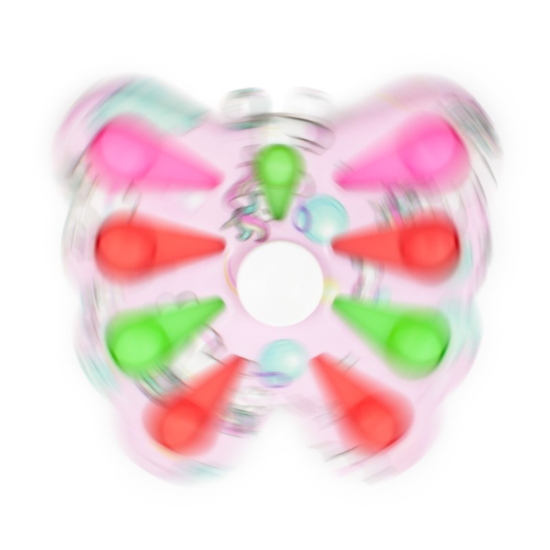 Fidget toy spinner pop it motyl