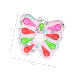 Fidget toy spinner pop it motyl