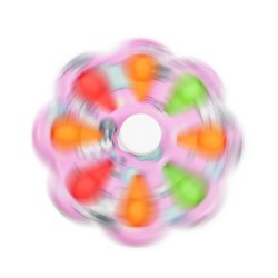 Fidget toy spinner mini simple dimple