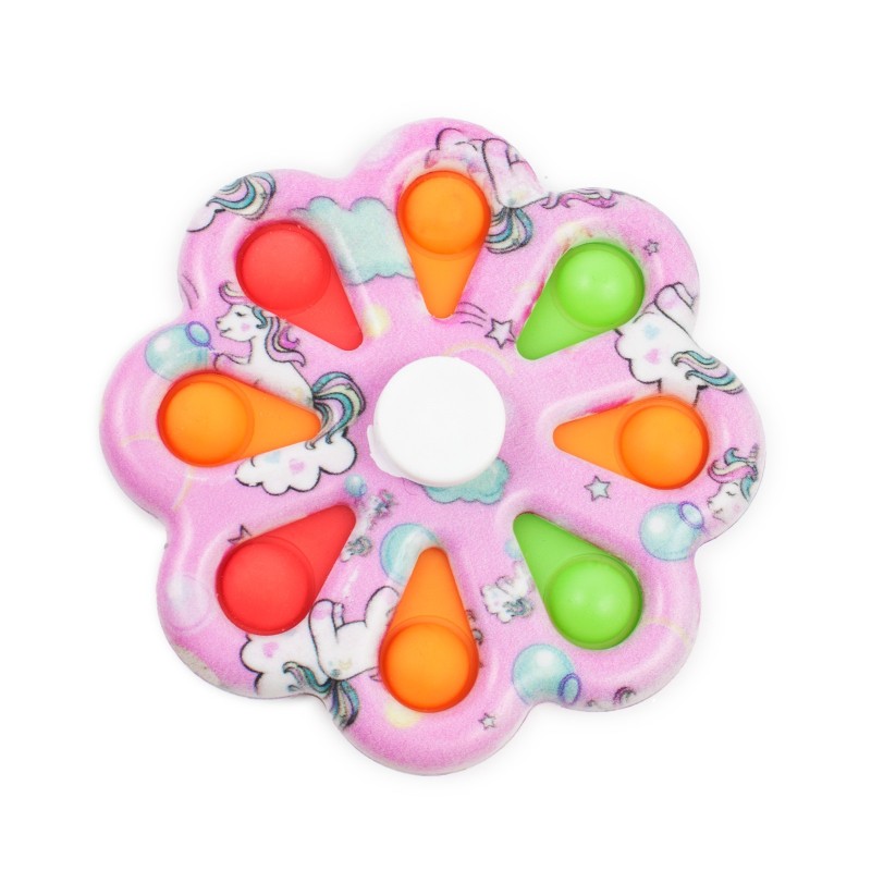 Fidget toy spinner mini simple dimple