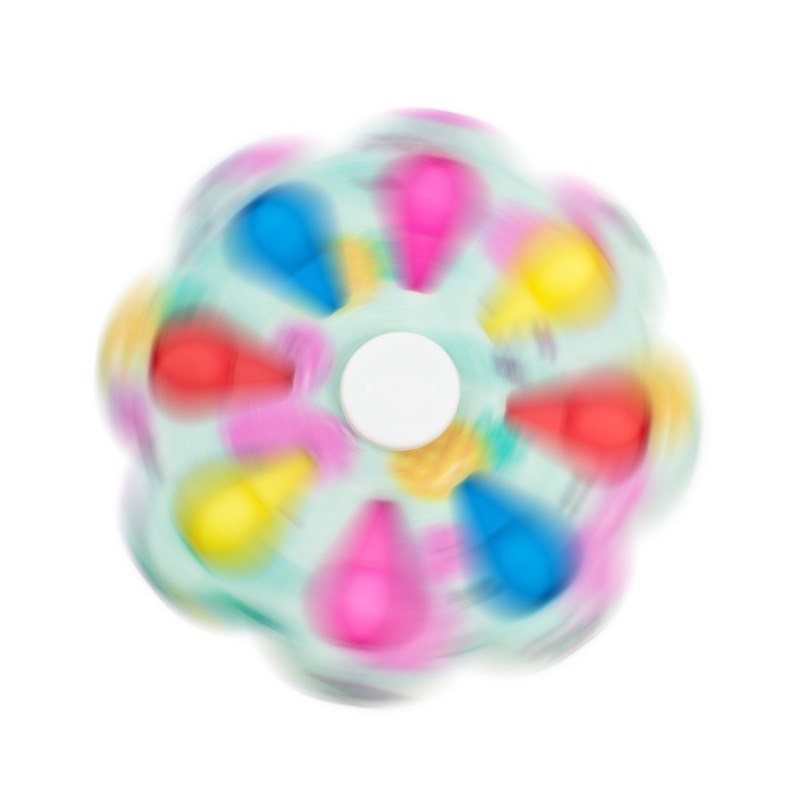 Fidget toy spinner mini simple dimple