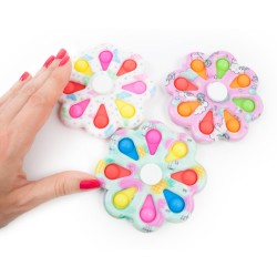 Fidget toy spinner mini simple dimple