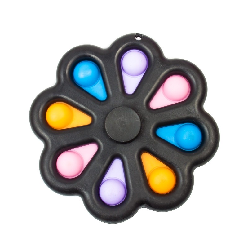 Spinner dimple fidget toy