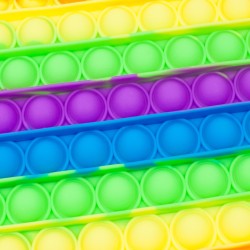 Zabawka sensoryczna Push Popit XL Tęczowe Kółko