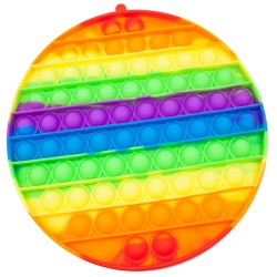 Zabawka sensoryczna Push Popit XL Tęczowe Kółko