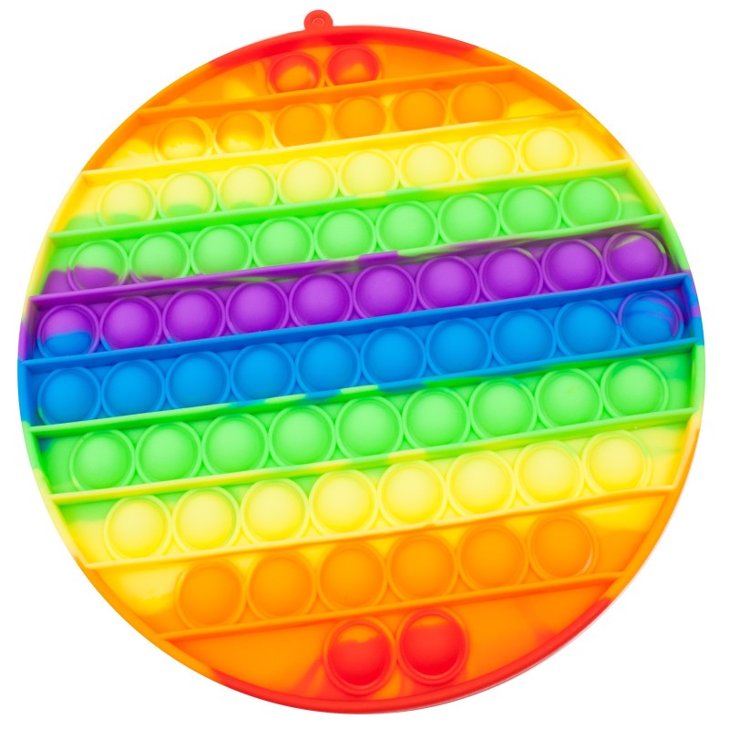 Zabawka sensoryczna Push Popit XL Tęczowe Kółko