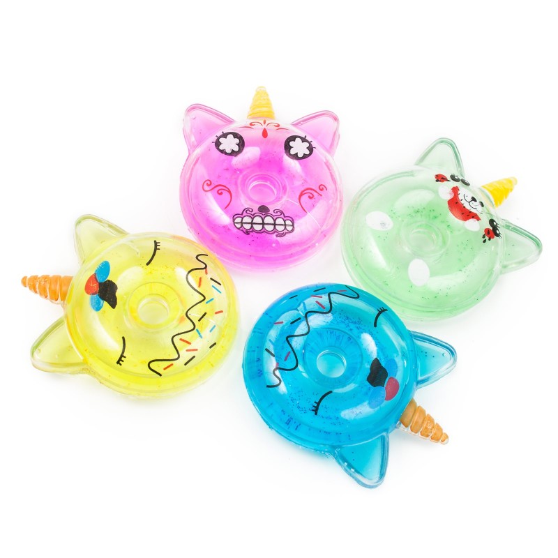 Kolorowa masa plastyczna Slime – Jednorożec Donut