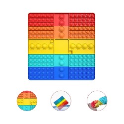 Pop it gra popitgame tęczowa z kostkami