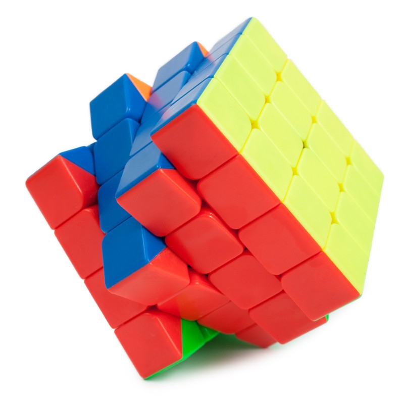 Kostka logiczna MoYu 4x4x4 magnetyczna stickerless z podstawką