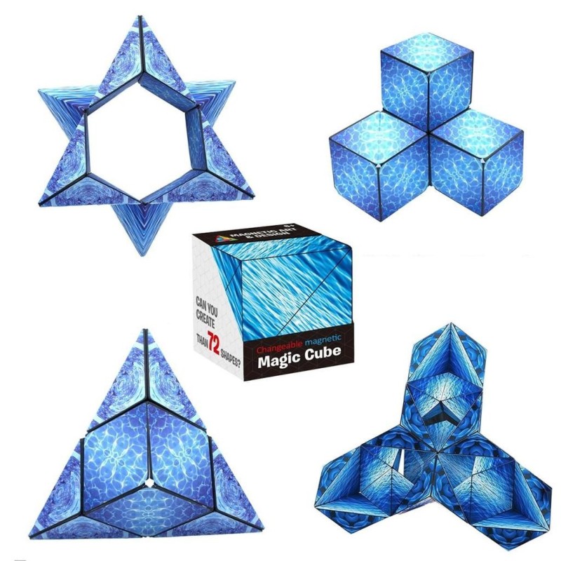 Kostka MAGNETYCZNA Magic Cube Art changeable magnetic