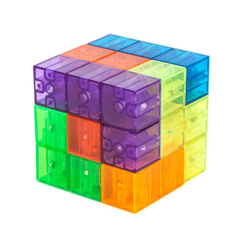 kostka magnetyczna tetris klocki