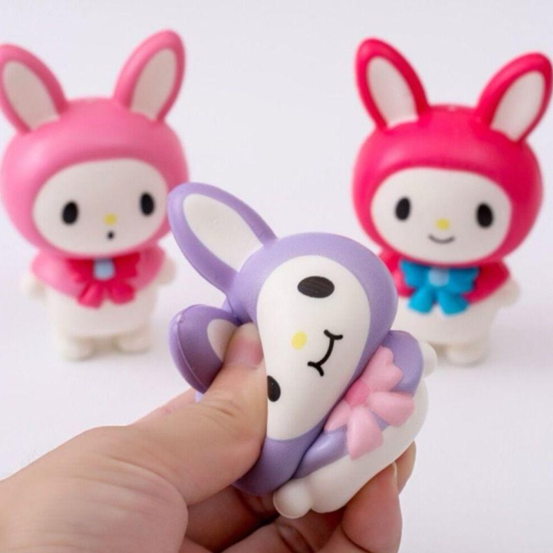 Squishy Królik KUROMI Sanrio Cinnamoroll Melody