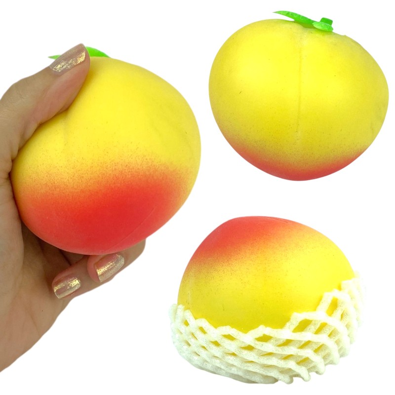Gniotek squishy Apetyczna Brzoskwinia Brzoskwinia