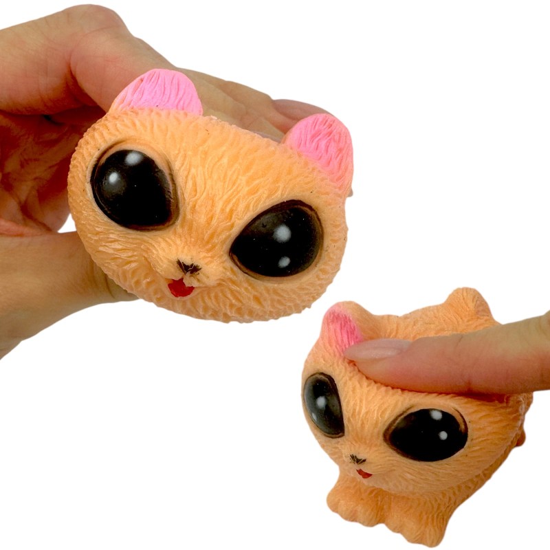 Gniotek Sensoryczny Rudy Kotek Foam Squishy 