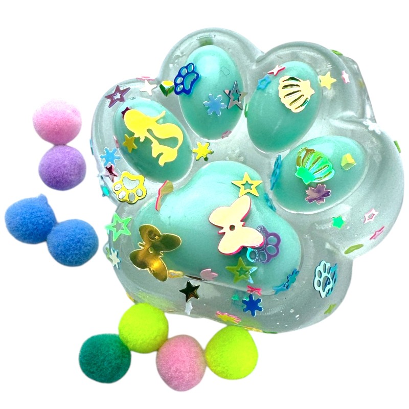 Gniotek Kocia łapka Cat Pow Taba Squishy z LED