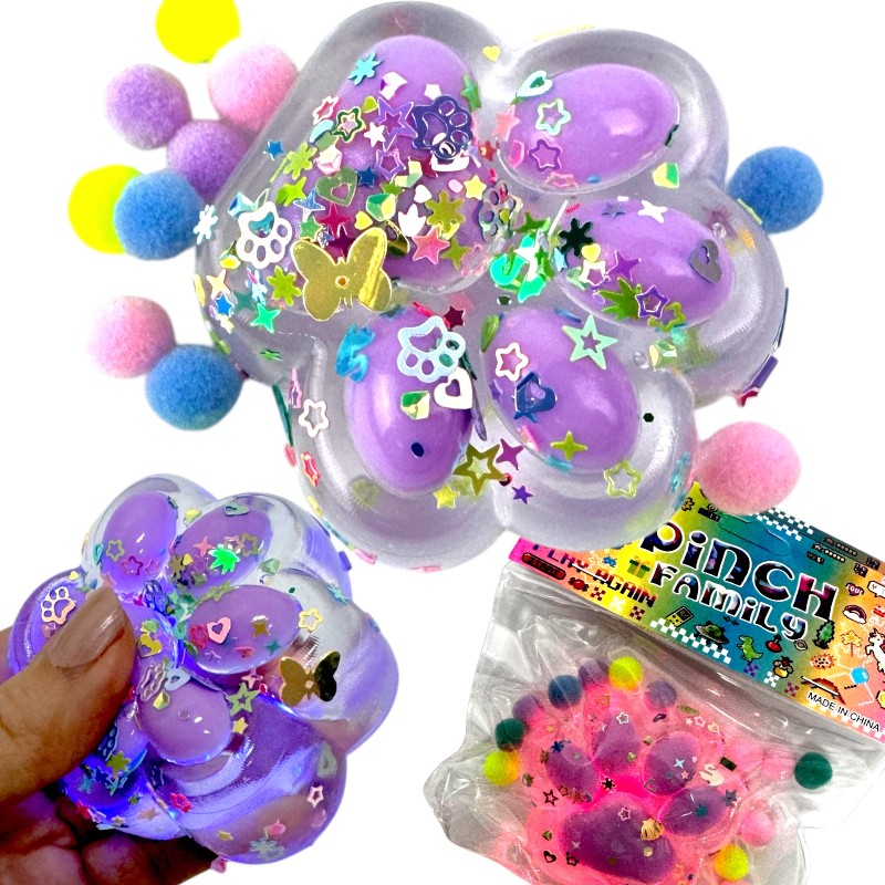 Gniotek Kocia łapka Cat Pow Taba Squishy z LED