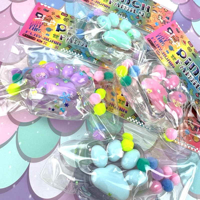 Gniotek Kocia łapka Cat Pow Taba Squishy z LED