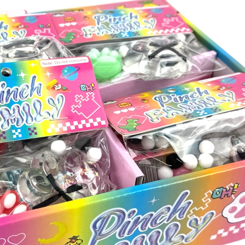 Kocia łapka podwójna Tab squishy Zestaw