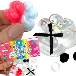 Kocia łapka podwójna Tab squishy Zestaw