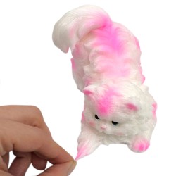 Gniotek taba squishy duży biały kot JUMBO