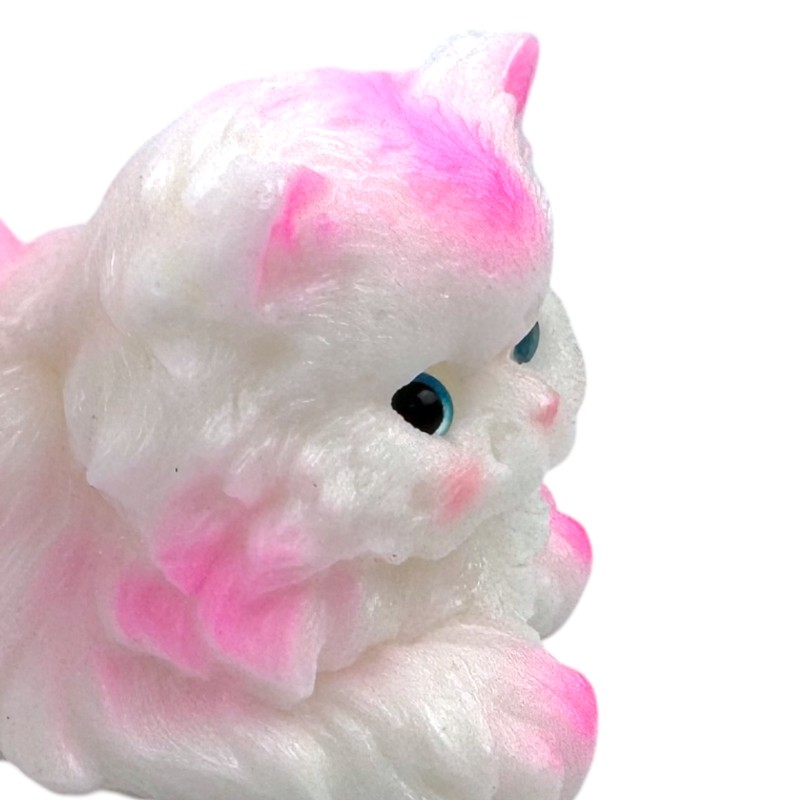 Gniotek taba squishy duży biały kot JUMBO