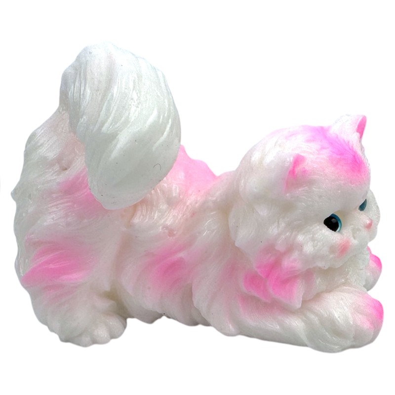 Gniotek taba squishy duży biały kot JUMBO