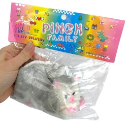 Gniotek taba squishy duży biały kot JUMBO