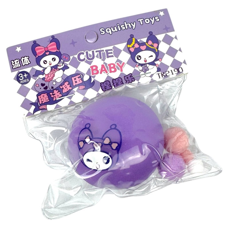 Gniotek piłeczka w stylu Kuromi Kawaii