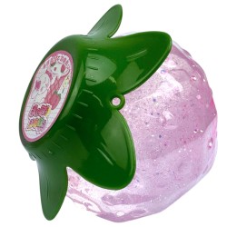 Glitterowy slime w truskawkowym słoiczku Duża Truskawka