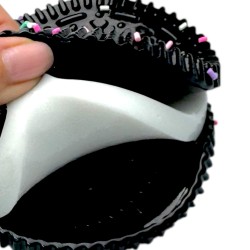 Gniotek antystresowy Oreo Jumbo 10 cm z kolorową posypką
