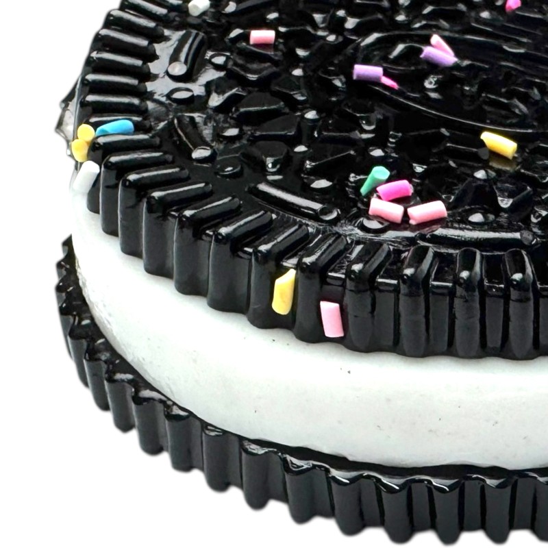 Gniotek antystresowy Oreo Jumbo 10 cm z kolorową posypką