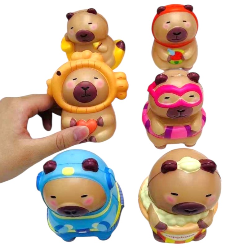 Zapachowy Gniotek Squishy Kapibara 10 cm