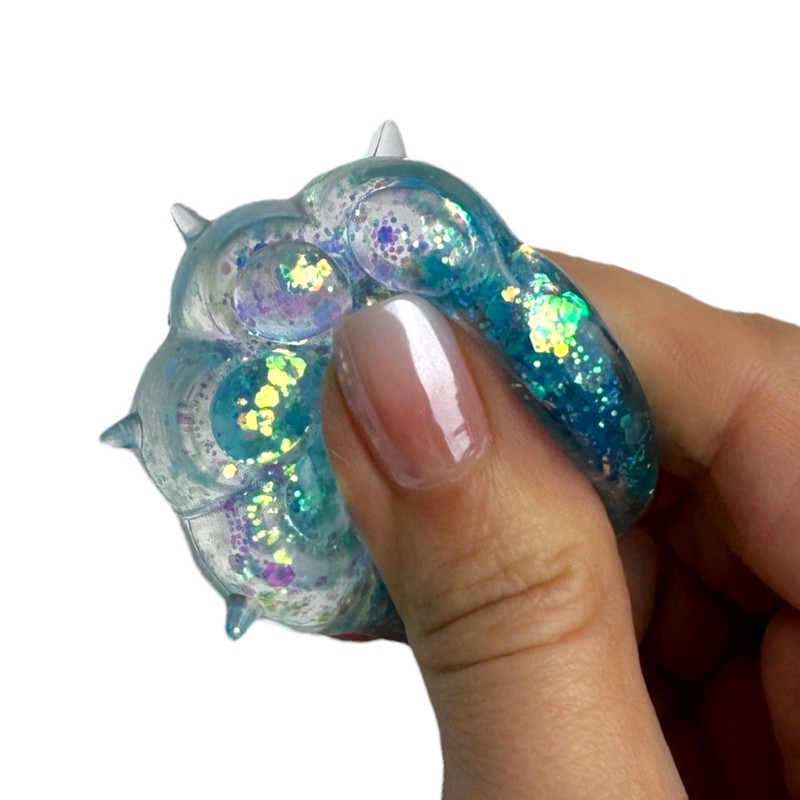 Gniotek Mini Kocia Łapka Maltoza 3x3cm