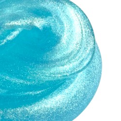 Niebieski Brokatowy Slime Masa Plastyczna