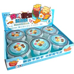 Niebieski Brokatowy Slime Masa Plastyczna