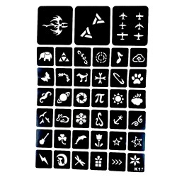 copy of Zestaw do robienia tatuaży Tatuaże brokatowe BROKATY Tattoo Glitter Kit