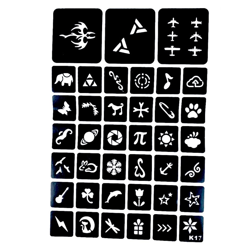 copy of Zestaw do robienia tatuaży Tatuaże brokatowe BROKATY Tattoo Glitter Kit