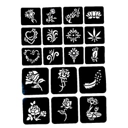 copy of Zestaw do robienia tatuaży Tatuaże brokatowe BROKATY Tattoo Glitter Kit