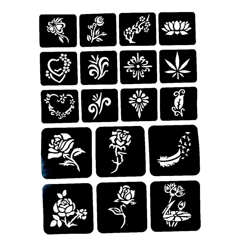 copy of Zestaw do robienia tatuaży Tatuaże brokatowe BROKATY Tattoo Glitter Kit