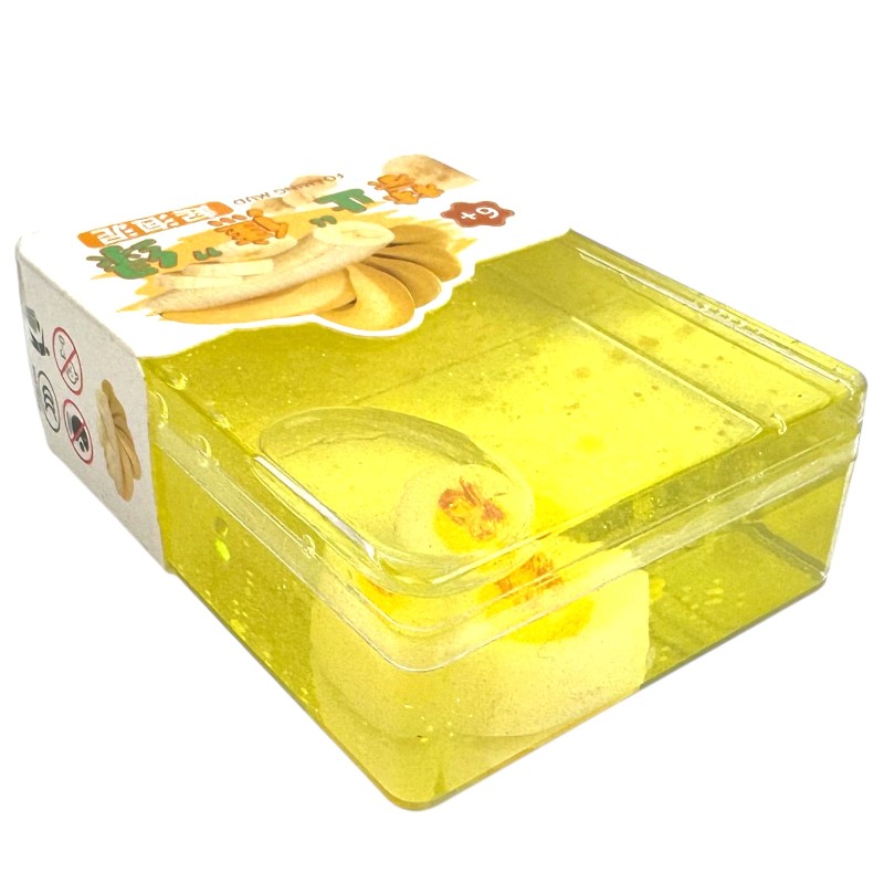 Masa Plastyczna Slime Bananowa 8x6cm