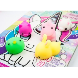 ZESTAW MOCHI 20szt. GNIOTKI SENSORYCZNE Przyjaciele + SASZETKA