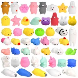 ZESTAW MOCHI 20szt. GNIOTKI SENSORYCZNE Przyjaciele + SASZETKA