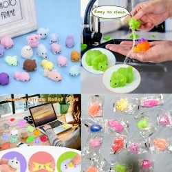 ZESTAW MOCHI 20szt. GNIOTKI SENSORYCZNE Przyjaciele + SASZETKA