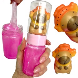 Slime z gniotkiem kapibara...