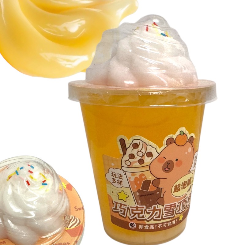 Boba Slime Bubble Tea Kubek Kapibara 13cm 1 szt.