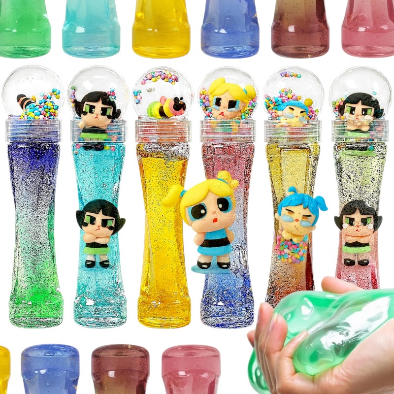 Zestaw Slime z laleczkami Cry Baby 6 sztuk