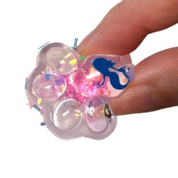 Gniotek Łapka Brokatowa Zestaw 4 Sztuki