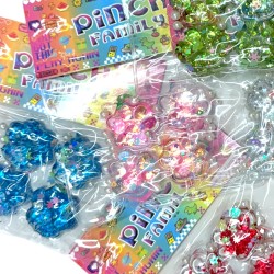 Gniotek Łapka Brokatowa Zestaw 4 Sztuki