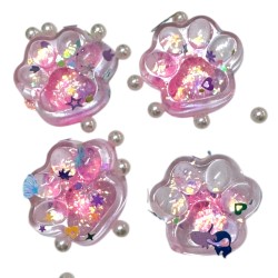 Gniotek Łapka Brokatowa Zestaw 4 Sztuki