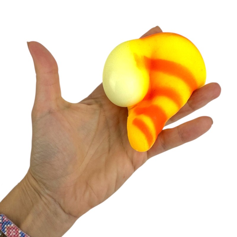 Gniotek squishy rogalik maślany chlebek 12 cm 1 szt.